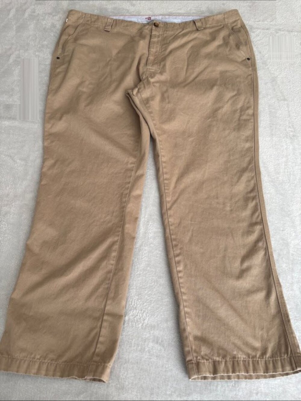 Cutter & Buck Pima Cotton Flat Front Chinos 48x32 EUC